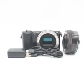 ≪極上品≫ SONY α5000 ILCE-5000L パワーズームレンズキット ブラック #20260415-C3645