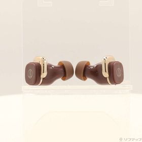 (中古)audio-technica (展示品) ATH-SQ1TW2 BW アンバーブラウン(348-ud)