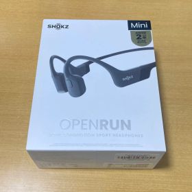 SHOKZ OPENRUN Mini 骨伝導イヤホン ブラック