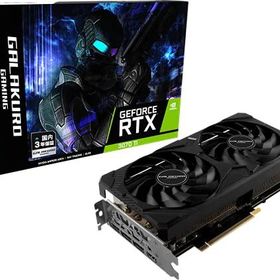 玄人志向 NVIDIA GeForce RTX3070Ti 搭載 グラフィックボード GDDR6X 8GB GALAKURO GAMINGモデル GG-RTX3070Ti-E8GB/DF