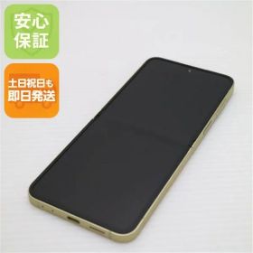 新品同様 SIMフリー Galaxy Z Flip6 256GB イエロー スマホ SAMSUNG 即日発送 土日祝発送OK 05000