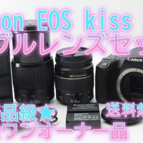 ●新品級⑨●新生活応援SALE● Canon EOS Kiss x9 ダブル