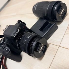 【美品】Canon EOS kiss X9i レンズキット2本付き（望遠あり）