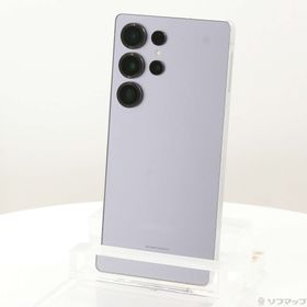 (中古)SAMSUNG Galaxy S25 Ultra 256GB チタニウムシルバーブルー SM-S938QZBASJP SIMフリー(258-ud)