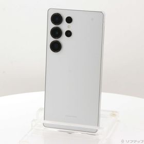 (中古)SAMSUNG Galaxy S25 Ultra 256GB チタニウムホワイトシルバー SM-S938QZSASJP SIMフリー(198-ud)