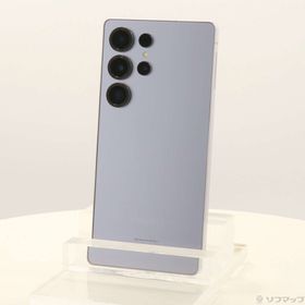 (中古)SAMSUNG Galaxy S25 Ultra 256GB チタニウムシルバーブルー SM-S938QZBASJP SIMフリー(262-ud)