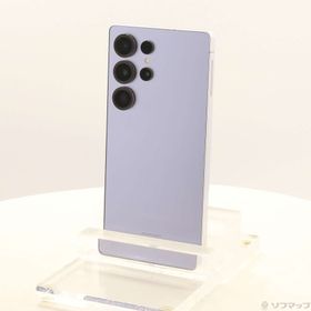 (中古)SAMSUNG Galaxy S25 Ultra 256GB チタニウムシルバーブルー SM-S938QZBASJP SIMフリー(377-ud)