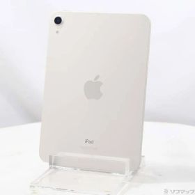 ソフマップ 〔中古品〕 iPad mini 第6世代 64GB スターライト MK7P3J／A Wi-Fi【258】