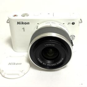 Nikon 1 J1 ミラーレスカメラ レンズ付 ホワイト