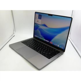 【中古】Apple MacBook Pro 14インチ M1 Pro(CPU:8C/GPU:14C) 16GB/512GB スペースグレイ MKGP3J/A (14インチ, 2021)【府中ル・シーニュ】保証期間1ヶ月【ランクC】