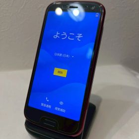 docomo/F-52B/らくらくスマートフォン/ピンク/本体のみ/IMEI確認済み/FCNT/スマホ/動作品/No.197