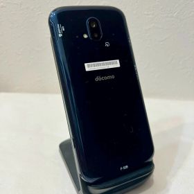 docomo/F-52B/らくらくホン/ネイビー/本体のみ/IMEI確認済み/FCNT/ガラケー/携帯電話/美品/No.193