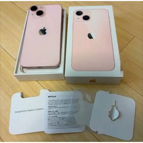 アップル(Apple)のアップル iPhone13 mini 128GB ピンク SIMフリー(スマートフォン本体)
