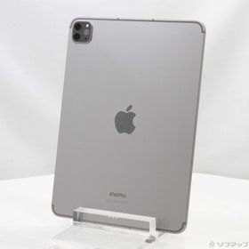 (中古)Apple iPad Pro 11インチ 第4世代 256GB スペースグレイ MNYE3J/A SIMフリー(368-ud)