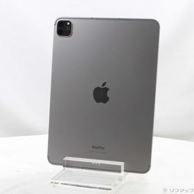 (中古)NTTドコモ iPad Pro 11インチ 第4世代 256GB スペースグレイ MNYE3J/A docomoロック解除SIMフリー(258-ud)