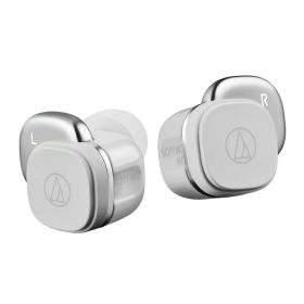 オーディオテクニカ ノイズキャンセリング機能搭載 完全ワイヤレスBluetoothイヤホン（グレー） ATH-SQ1TW2NC-GY audio-technica