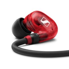 ゼンハイザー(Sennheiser) IE 100 PRO RED プロ用モニタリングイヤホン 赤 508942 カナル型 有線イヤホン