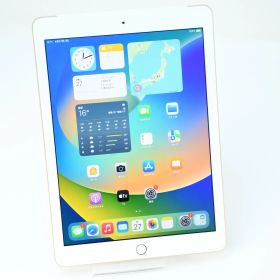 【美品＊バッテリー最大容量92％】docomo SIMフリーiPad 第5世代 32GB ゴールド