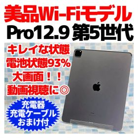 美品 Wi-Fi iPad Pro12.9 第5世代 本体 256GB グレイ