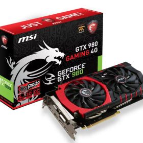 【中古】MSI GTX 980 GAMING 4G グラフィックスボード VD5504 GTX 980 GAMING 4G