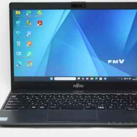 送料無料 あす楽対応 即日発送 中古良品 フルHD 13.3インチ Fujitsu LIFEBOOK U938S Windows11 高性能 八世代Core i5-8350u 8GB 爆速256GB-SSD カメラ 無線 Office付 Win11【ノートパソコン 中古パソコン 中古PC】（Windows10も対応可能 Win10）