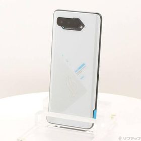 〔中古〕ASUS(エイスース) ROG Phone 5 256GB ストームホワイト ZS673KS-WH256R12 SIMフリー〔377-ud〕