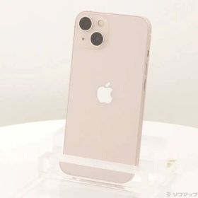 ソフマップ 〔中古品〕 iPhone13 128GB ピンク MLNE3J／A SIMフリー【198】