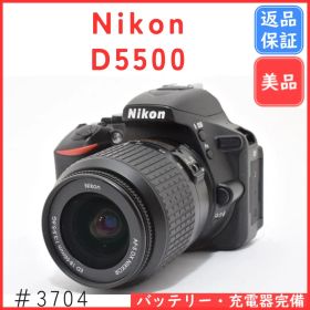 【美品】ニコン Nikon D5500 18-55mmレンズセット