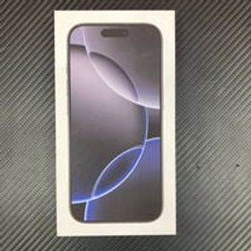 中古 【SoftBank版SIMフリー】Apple iPhone16 Pro 128GB ブラックチタニウム MYMV3J/A 170257 状態： A:美品