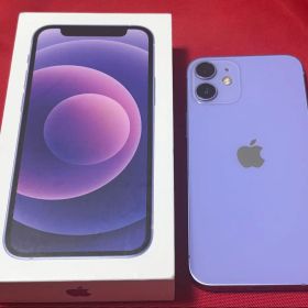 おまけ付き 美品 iPhone mini12パープル本体 64GB SIMフリー