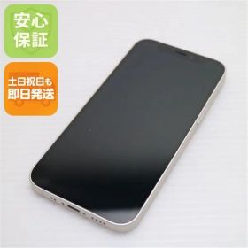 超美品 SIMフリー iPhone12 mini 64GB ホワイト 即日発送 スマホ 白ロム Apple 土日祝発送OK 05000