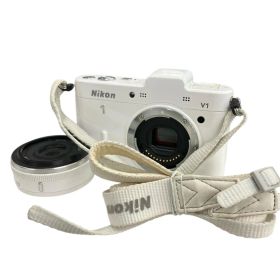 118011 動作未確認 Nikon ニコン ミラーレス一眼カメラ 1 V1 ホワイト