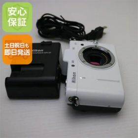超美品 Nikon 1 V1 ボディ ホワイト 即日発送 ミラーレス一眼 ニコン 本体 土日祝発送OK 03000