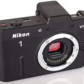 Nikon ミラーレス一眼カメラ Nikon 1 (ニコンワン) V1 (ブイワン) ボディ ブラック N1 V1 BK