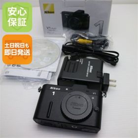 ニコン(Nikon)の新品同様 Nikon 1 V1 ボディ ブラック M666(ミラーレス一眼)