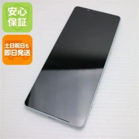 超美品 Xperia 1 IV SOG06 アイスホワイト スマホ 白ロム 土日祝発送OK 04000