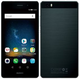 SIMフリーHUAWEI LUMIERE 503HW ブラック SIMロック解除済み スマートフォン