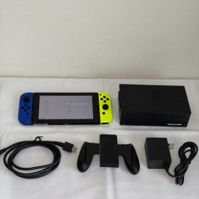 Nintendo Switch 本体 青/黄 付属品付き
