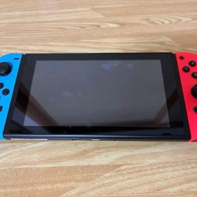 [中古]Nintendo Switch 本体 青/赤 Joy-Con