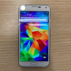 GALAXY S5 SCL23 au ギャラクシー ホワイト サムスン SAMSUNG