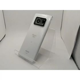 【中古】SHARP docomo 【SIMロックあり】 AQUOS R6 ホワイト 12GB 128GB SH-51B【川崎駅前】保証期間1ヶ月【ランクC】