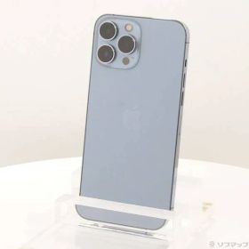 ソフマップ 〔中古品〕 iPhone13 Pro Max 256GB シエラブルー MLJD3J／A SIMフリー【198】