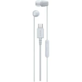 ソニー(SONY) IER-EX15C WZ ホワイト/タイプc/イヤホン/Type-C/イヤホン/有線/バランスの良い音質/小型/リモコン操作 / 4色 / マイク付き/通話可能/クリアな音質 / コード長1.2m / リモコン操作/ソニー独自開発ドライバー/低音域から高音域