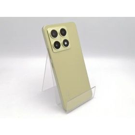 【中古】Xiaomi UQmobile 【SIMフリー】 Xiaomi 14T 12GB 256GB レモングリーン XIG07【ECセンター】保証期間1ヶ月【ランクA】