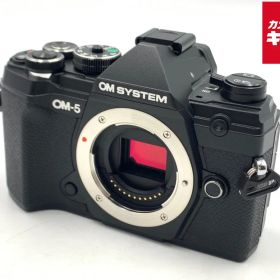 【中古】 【良品】 OM SYSTEM OM-5 ボディ ブラック