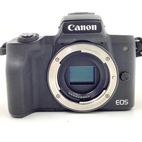 キヤノン(Canon)の【全額返金保証】【最速発送】Canon デジタル一眼 EOS Kiss M ボディ [ブラック] 動作確認済(ミラーレス一眼)
