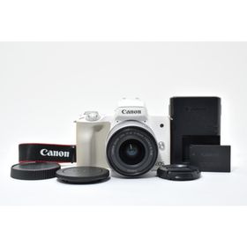 キヤノン(Canon)のCanon EOS Kiss M レンズセット 充電器付き ARYM5998(ミラーレス一眼)
