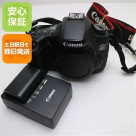 超美品 EOS 60D ブラック ボディ 即日発送 デジ1 Canon デジタルカメラ 本体 土日祝発送OK 04000