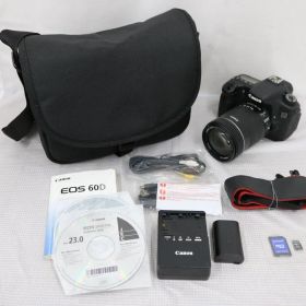 【返品保証】 【シャッター回数1859回】キャノン Canon EOS 60D EF-S 18-135mm F3.5-5.6 IS デジタル一眼 e8616