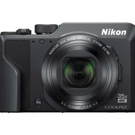 【中古】Nikon デジタルカメラ COOLPIX A1000 BK 光学35倍 ISO6400 アイセンサー付EVF クールピクス ブラック A1000BK